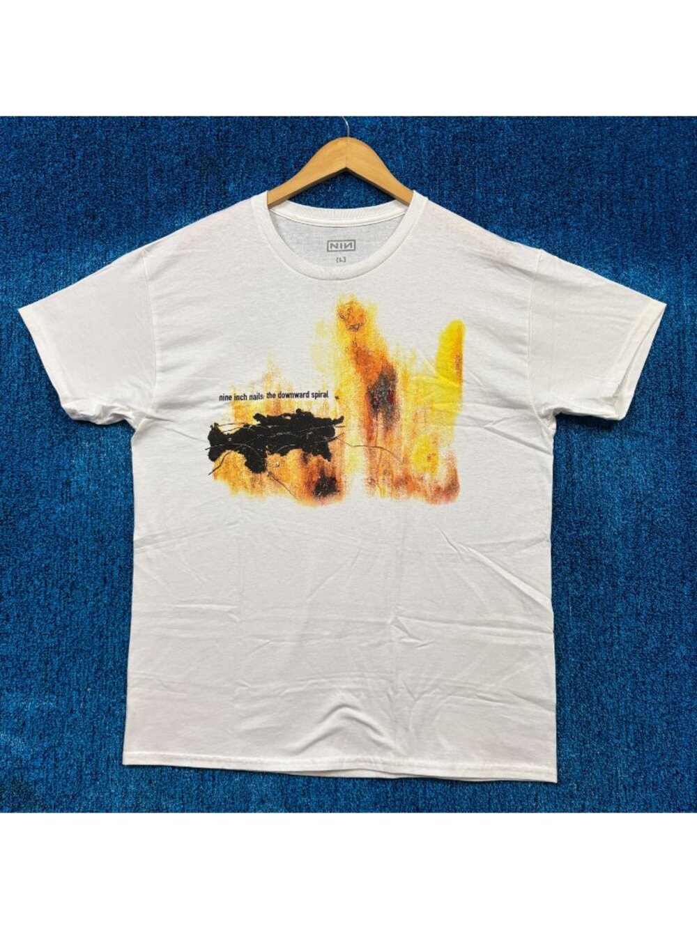 Nine Inch Nails “The Downward Spiral” Graphic T-Shirt Size Large